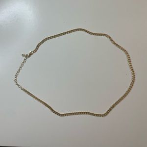 Mejuri Curb Chain Necklace 14k Solid Gold